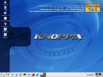 Knoppix 3.4J �̋N������̉�� (mini)