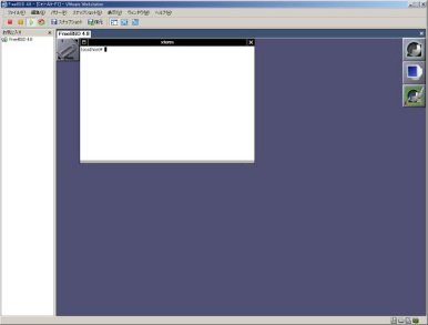FreeBSD 4.8 on VMware 4.01 �Ō��� My Homepage